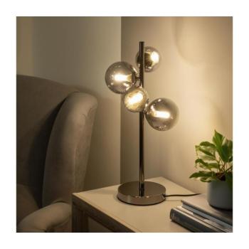 BRILAGI - LED asztali lámpa MILLA 4xG9/3W/230V fekete króm/füstszínű 8010-4CS kép