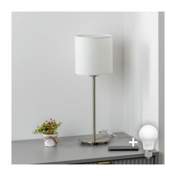 BRILAGI - LED asztali lámpa NUBILA 1xE27/60W/230V fehér EG32512+BG1586 kép