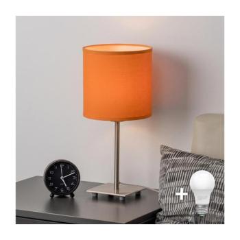BRILAGI - LED asztali lámpa NUBILA 1xE27/60W/230V narancssárga EG32509+BG2453 kép