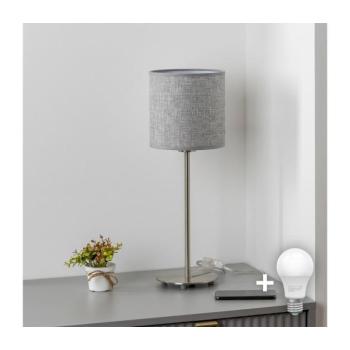 BRILAGI - LED asztali lámpa NUBILA 1xE27/60W/230V szürke EG32512+BG1582 kép