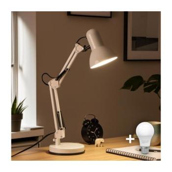 BRILAGI - LED Asztali lámpa ROMERO 1xE27/10W/230V fehér BG0260 + BG0208 kép