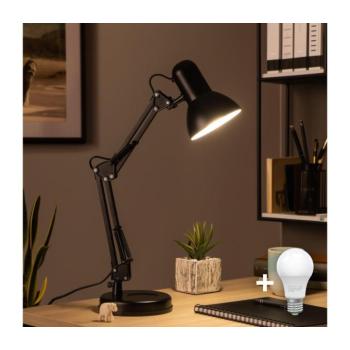 BRILAGI - LED Asztali lámpa ROMERO 1xE27/10W/230V fekete BG0261 + BG0208 kép
