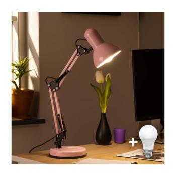 BRILAGI - LED Asztali lámpa ROMERO 1xE27/10W/230V rózsaszín BG0259 + BG0208 kép