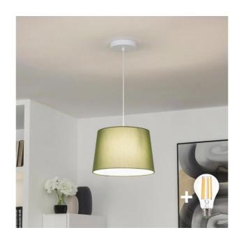 BRILAGI - LED csillár kábelen CERIA 1xE27/40W/230V átmérő 30 cm zöld EG300171+EG781039 kép