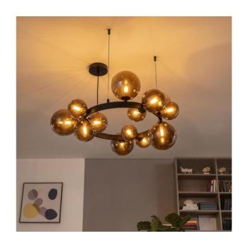 BRILAGI - LED csillár kábelen MILLA 15xG9/3W/230V barna/füstbarna 6010-15CC