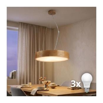 BRILAGI - LED csillár kábellel CARVALHO MODERN 3xE27/60W/230V tölgy átm. 47,5 cm 8590828039365 kép