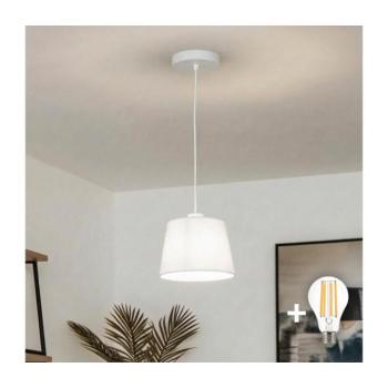 BRILAGI - LED csillár kábellel CERIA 1xE27/40W/230V Ø 20,5 cm fehér EG300171+EG781029 kép