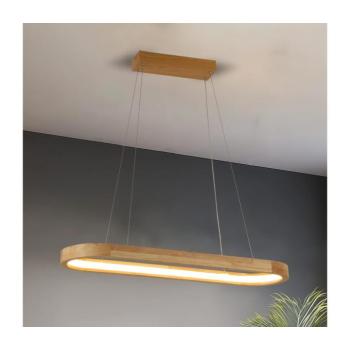 BRILAGI - LED csillár kábellel UMEA WOOD LED/30W/230V 70x20 cm fa BRI450 kép