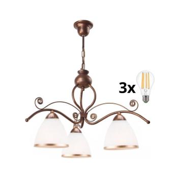 BRILAGI - LED Csillár láncon ANTICO 3xE27/60W/230V bronz patina 8590828606635 kép