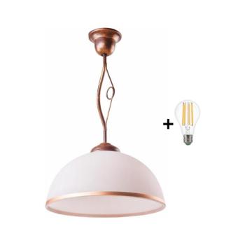 BRILAGI - LED Csillár rúdon ANTICO 1xE27/60W/230V bronz patina 8590828606628 kép
