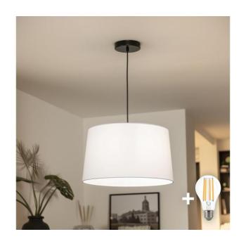 BRILAGI - LED csillár zsinóron CERIA 1xE27/40W/230V Ø 45 cm fehér BG3987+EG781041 kép