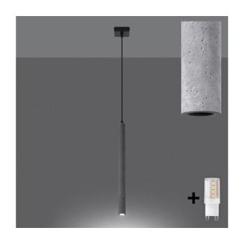 BRILAGI - LED Csillár zsinóron DRIFA 1xG9/4W/230V beton BR.1271 kép