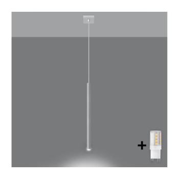 BRILAGI - LED Csillár zsinóron DRIFA 1xG9/4W/230V fehér BR.0465 kép
