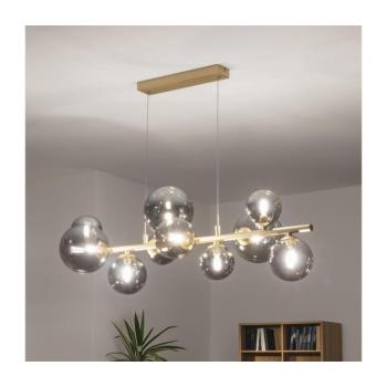 BRILAGI - LED Csillár zsinóron MILLA 10xG9/3W/230V arany/füstös 7010-10GS kép