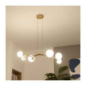 BRILAGI - LED Csillár zsinóron MISTEL 6xG9/3W/230V arany/fehér 3009-6PGW kép