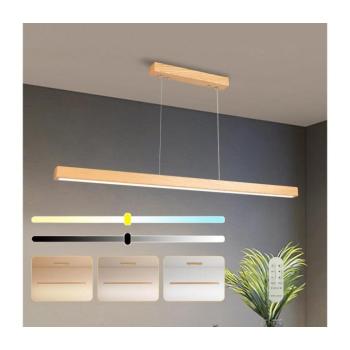 BRILAGI - LED dimmelhető csillár kábelen OAK SMART LED/30W/230V Wi-Fi Tuya tölgy+távirányító BRI364 kép