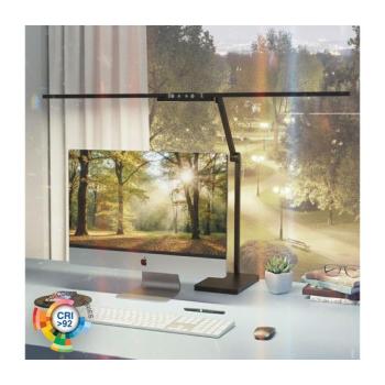 BRILAGI-LED Dimmelhető érintéses asztali lámpa VARIO LED/24W/230V 3000-6500K fekete 8590828001805 kép