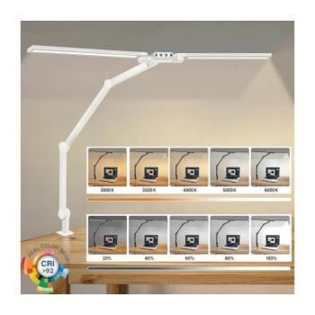BRILAGI - LED Dimmelhető érintős asztali lámpa VARIO LED/24W/230V 3000-6500K fehér kép