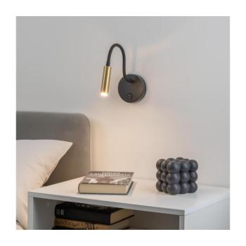 BRILAGI - LED Dimmelhető flexibilis fali lámpa MAYA 1xG9/4W/230V fekete/arany BRI087 kép