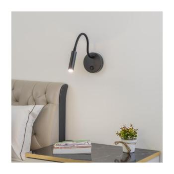 BRILAGI - LED Dimmelhető flexibilis fali lámpa MAYA 1xG9/4W/230V fekete BRI085 kép