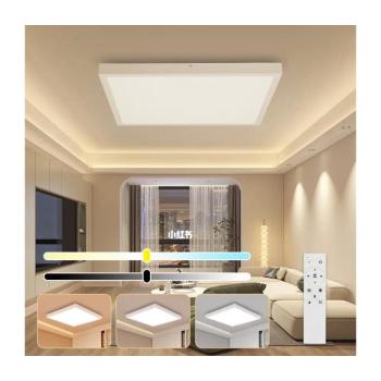 BRILAGI - LED Dimmelhető fürdőszobai mennyezeti lámpa FRAME SMART LED/50W/230V IP44 fehér+távirányító BRI025 kép