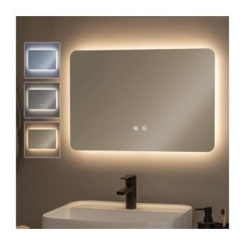 BRILAGI - LED-dimmelhető fürdőszobai tükör páramentesítő fűtéssel és háttérvilágítással DIANA LED/13W/230V 40x60 cm IP44 FG-GM1106-D-13W kép