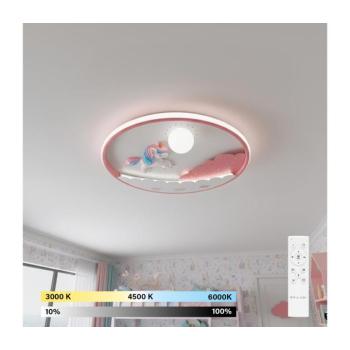 BRILAGI -LED dimmelhető gyerekszobai mennyezeti lámpa UNICORN LED/68W/230V 3000-6000K+távirányító BR1395-1 kép