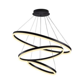 BRILAGI -LED dimmelhető kábeles függeszték CIRCLE LED/125W/230V 3000-6500K fekete+távirányító BG-J4313/B