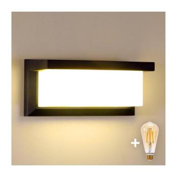 BRILAGI - LED dimmelhető kültéri fali lámpa BRICKY 1xE27/6W/230V 2700-6500K IP54 fekete BG1024+AI0601 kép
