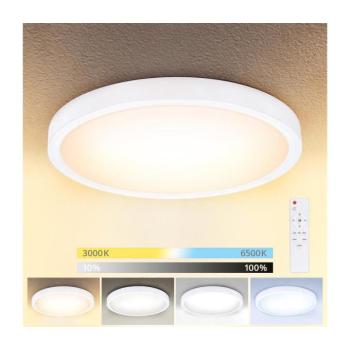 BRILAGI -LED Dimmelhető lámpa ESTELA LED/36W/230V 3000-6500K ø 30 cm fehér + távirányító WO800-OEM22 kép