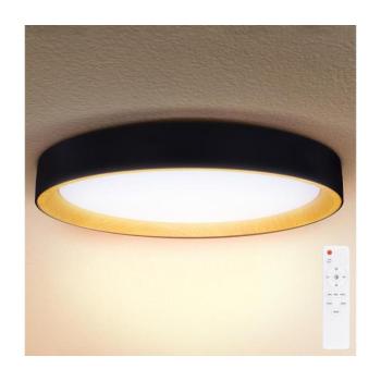 BRILAGI-LED Dimmelhető lámpa LARIOS LED/48W/230V 3000-6500K ø 39 cm fekete + távirányító WO800-OEM15 kép