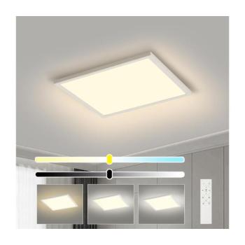 BRILAGI - LED Dimmelhető lámpa SLIMFRAME LED/25W/230V 30x30 cm fehér + távirányító BRI168 kép