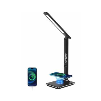 BRILAGI-LED Dimmelhető lámpa vezeték nélküli töltéssel REGINA LED/8,5W/230V fekete BRI8965 kép