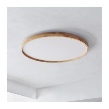 BRILAGI - LED dimmelhető lámpatest ALSON LED/72W/230V 3000-6500K, tölgy, Ø 78 cm + távirányító WO800-OEM8-80 kép