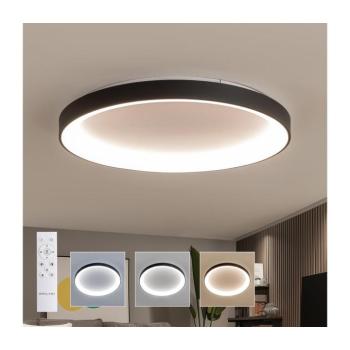 BRILAGI - LED dimmelhető lámpatest FALCON II LED/108W/230V 3000-6500K átm. 80 cm fekete+távirányító BRCX2668-800/CR kép