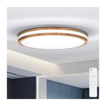 BRILAGI - LED dimmelhető lámpatest MOLINA LED/60W/230V 3000-6500K tölgy átm. 58 cm +DO WO800-OEM9-60 kép