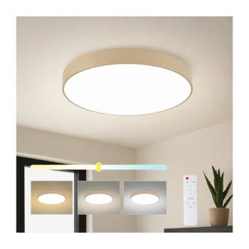BRILAGI - LED dimmelhető lámpatest POOL LED/60W/230V 3000-6000K Ø 60 cm bézs + távirányító BRI560 kép