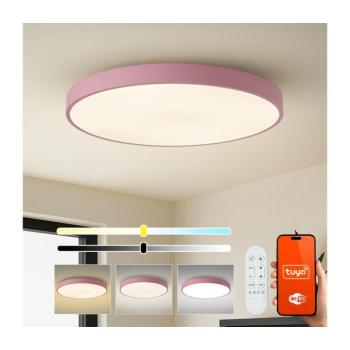 BRILAGI-LED Dimmelhető medencelámpa SMART LED/128W/230V 100 cm Wi-Fi Tuya+távirányító rózsaszín BRI719 kép