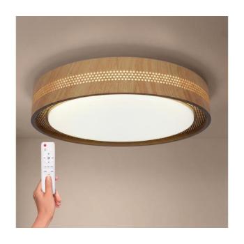 BRILAGI - LED-dimmelhető mennyezeti lámpa COCI LED/48W/230V átm. 39 cm fa/fekete + távirányító WO800-OEM49-40 kép