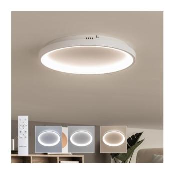 BRILAGI - LED dimmelhető mennyezeti lámpa FALCON SLIM LED/42W/230V átm. 50 cm fehér + távirányító BRX1330-500/BI kép