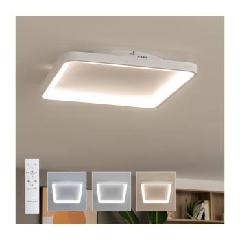 BRILAGI - LED dimmelhető mennyezeti lámpa FALCON SLIM LED/50W/230V 50x50 cm fehér + távirányítóval BRX1331-500/BI kép