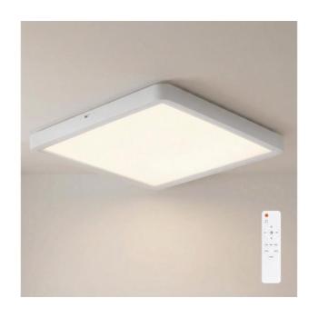 BRILAGI - LED dimmelhető mennyezeti lámpatest ESTELA SQUARE LED/36W/230V 31x31 cm fehér + távirányítóval WO800-OEM52-WHT-REM kép