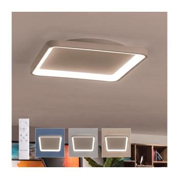 BRILAGI - LED dimmelhető mennyezeti lámpatest FALCON SLIM LED/50W/230V 50x50 cm bézs + távirányító BRX1331-500/BG kép
