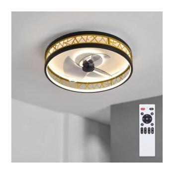 BRILAGI - LED dimmelhető mennyezeti látor LED/34W/230V 50 cm fekete/arany + távirányító WF-OSD-162 kép