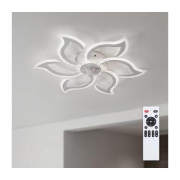 BRILAGI - LED dimmelhető mennyezeti látor LED/34W/230V átm. 83 cm fehér + távirányító WF-OSD-114-WHT kép