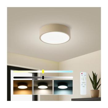 BRILAGI - LED dimmelhető POOL LED/18W/230V 3000-6000K 20 cm bézs + távirányító BRI544 kép