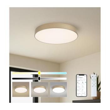 BRILAGI-LED Dimmelhető POOL SMART LED világítótest/60W/230V 50 cm Wi-Fi Tuya arany + távirányító BRI1027 kép