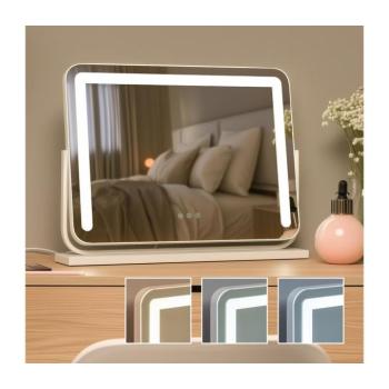 BRILAGI -LED dimmelhető sminktükör CALIFORNIA LED/22W/230V 58x43 cm fehér FG-M6-WD18-5843-WHT kép