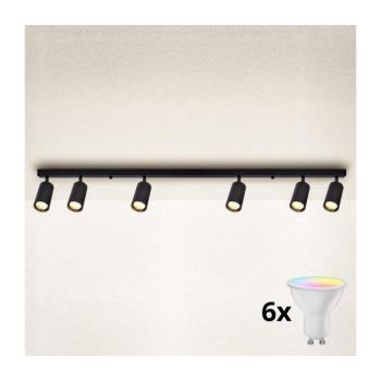 BRILAGI - LED dimmelhető spotlámpa SELE 6xGU10/6,5W/230V fekete BG0628+AI2320 kép