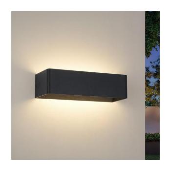 BRILAGI - LED-es kültéri fali lámpa DONNANI LED/12W/230V 30 cm fekete IP44 BRI763 kép